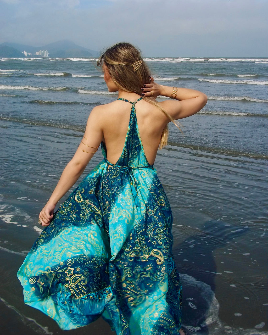 Vestido Celeste - Azul