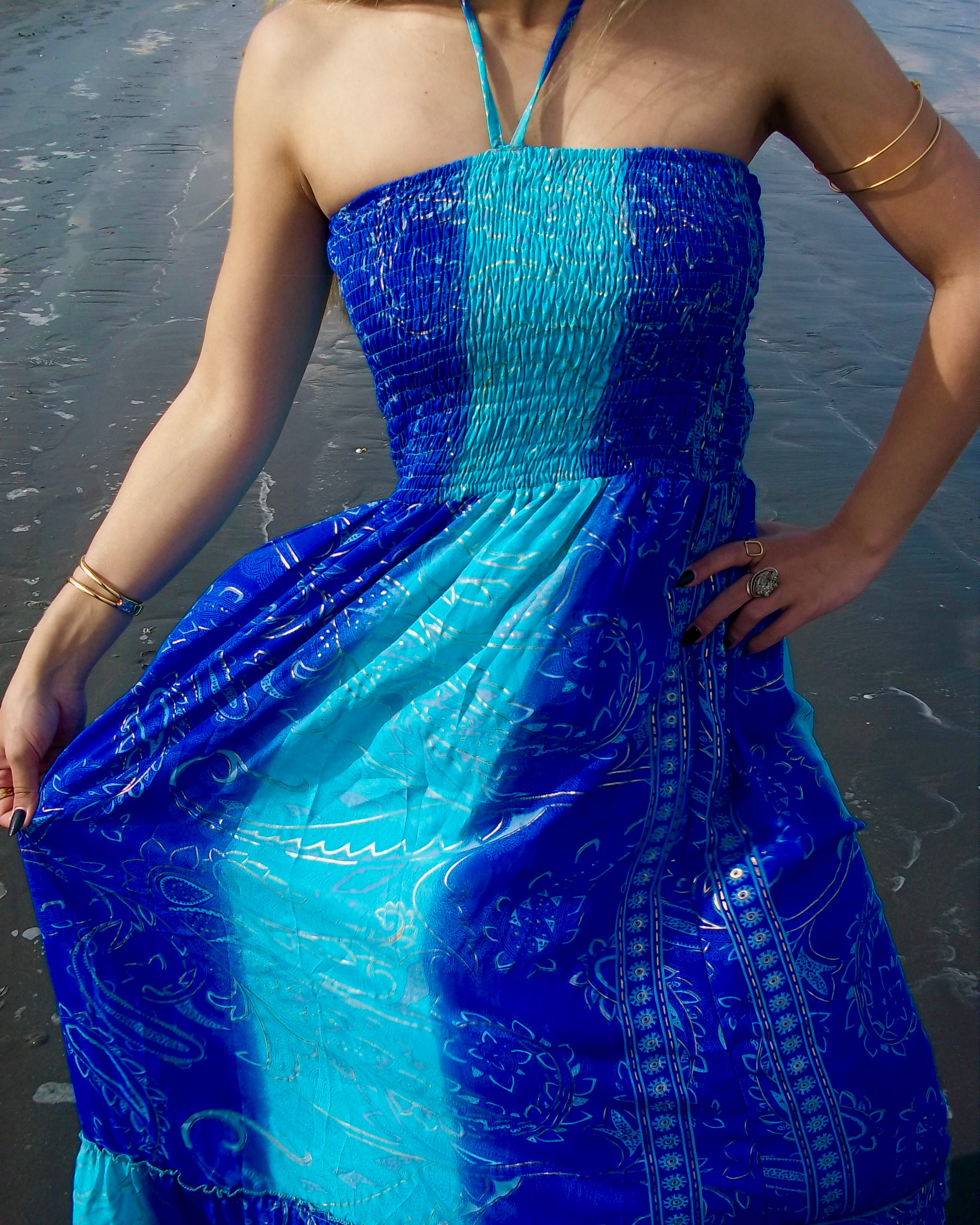 Vestido Mystic - Azul