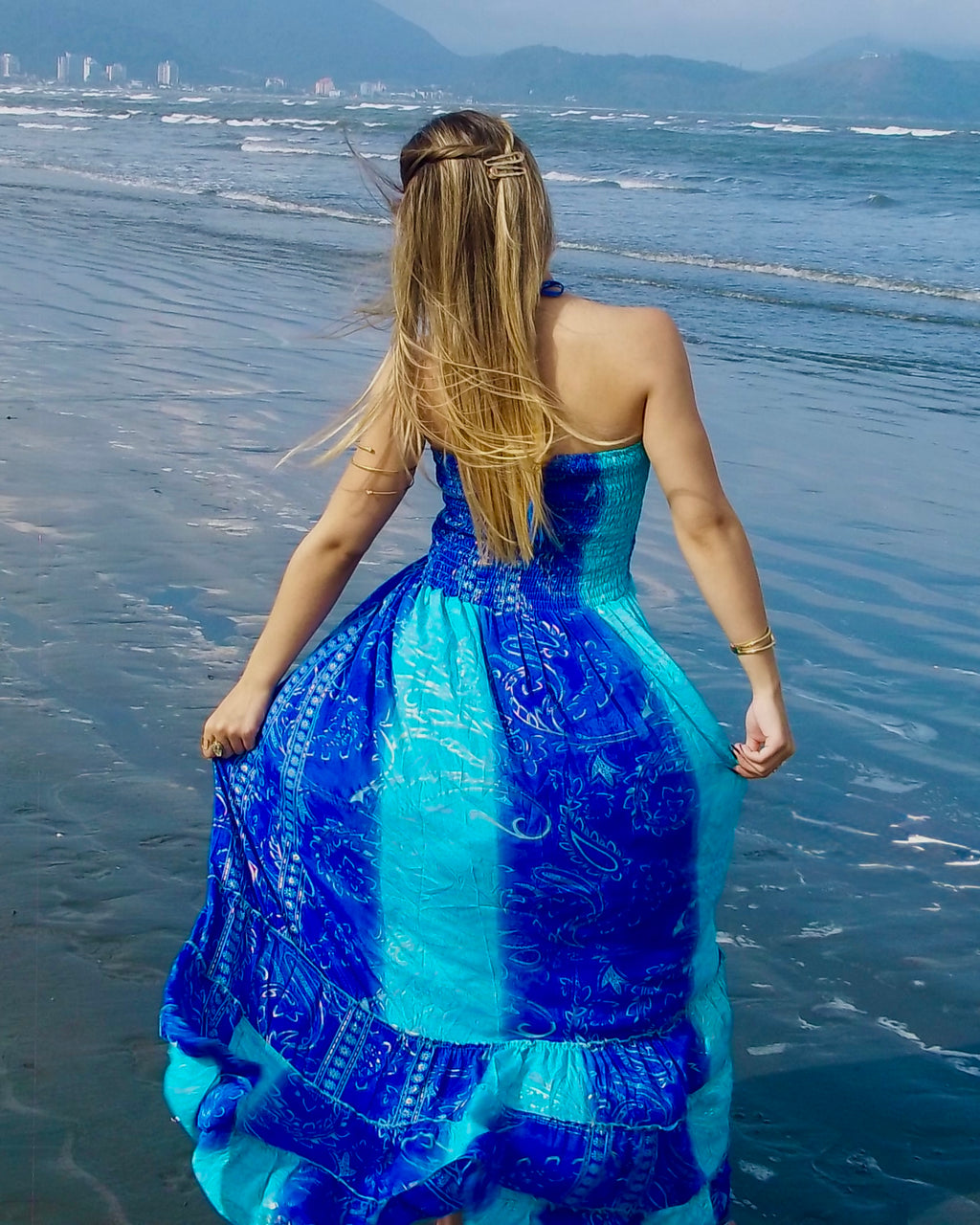 Vestido Mystic - Azul