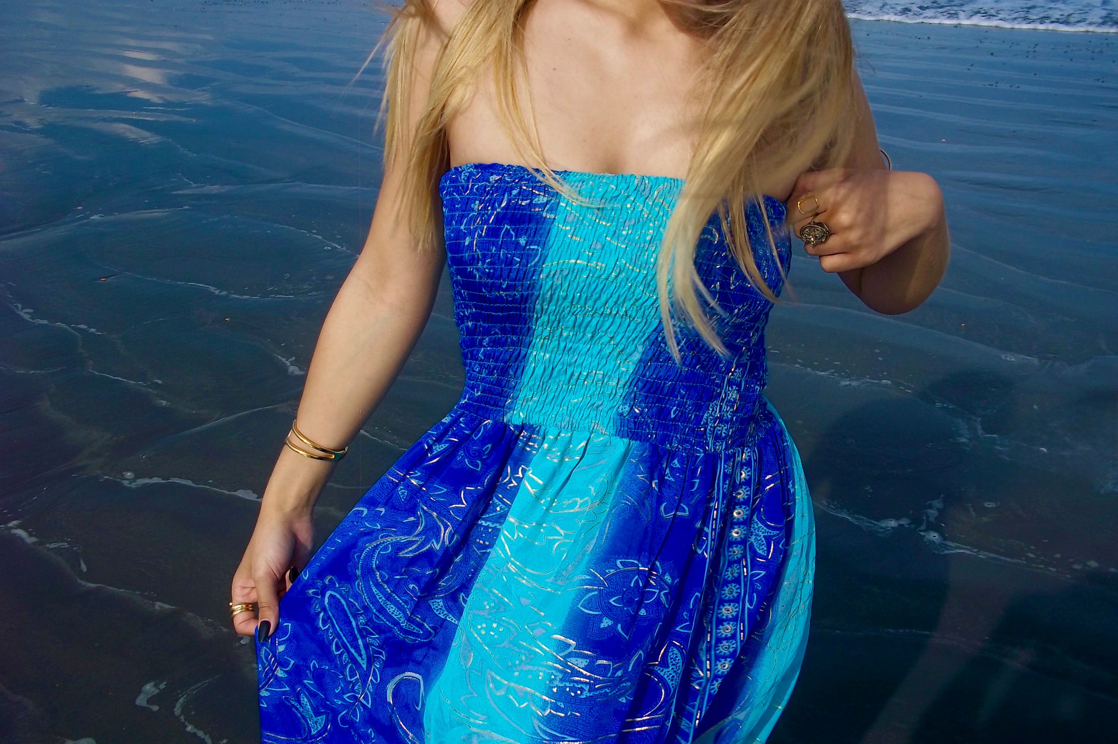 Vestido Mystic - Azul