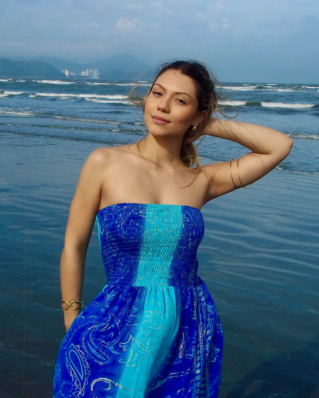 Vestido Mystic - Azul